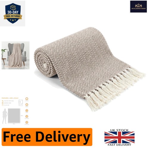 Durable and soft cotton - cotton, throw