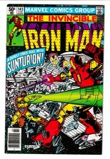 Iron Man #143 (1981, Marvel) Newsstand, Key Issue, 1st Appearance Sunturion