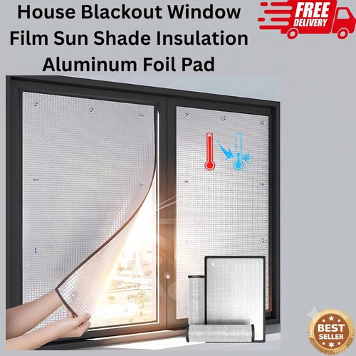 Blackout window film sun shade - blackout,