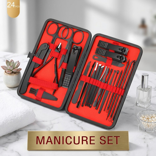 24pcs nail clippers cutter set - 24pcs,