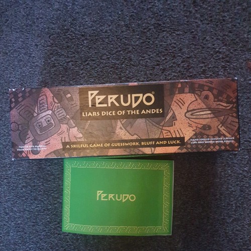 Perudo liars dice leather cups - dice,