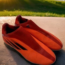 Adidas X Speedflow.3 Football Boots Laceless FG Moulded Studs Adult Teens UK 4.5