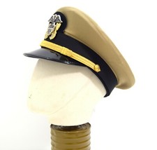WW2 US Navy Officers Peak Cap
