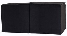 Black Cocktail Napkins 23cm