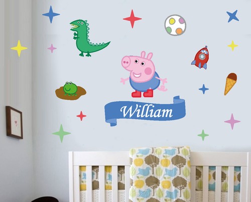 Personalised george pig - pig, 18pc