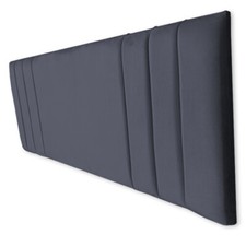 Headboards with Charcoal Plush Velvet 24" MANHATTAN Style - All Sizes