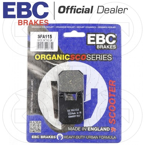 Rear brake pads ebc fantic - rear,