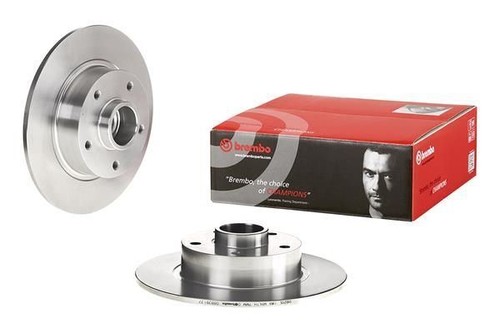 Rear brake discs - solid, +