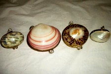 Vintage Sea Shell Trinket Box