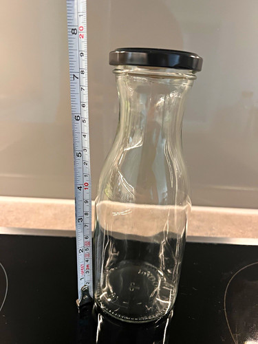 500ml clear glass - 500ml, canning