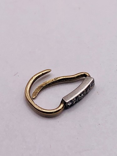 Antique 18ct gold diamond set - antique,