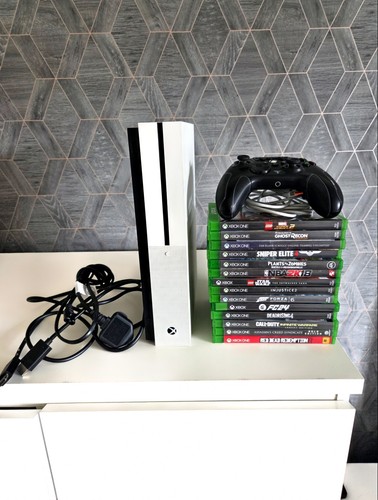 Microsoft xbox one - s, white