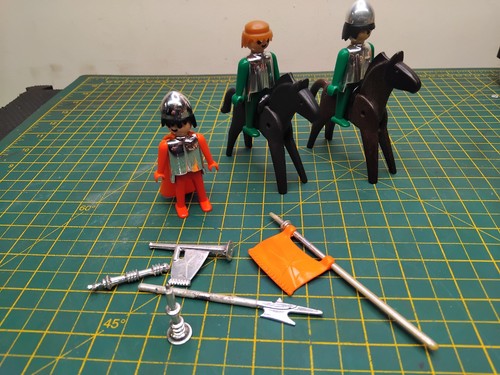 Vintage playmobil knights - vintage, &