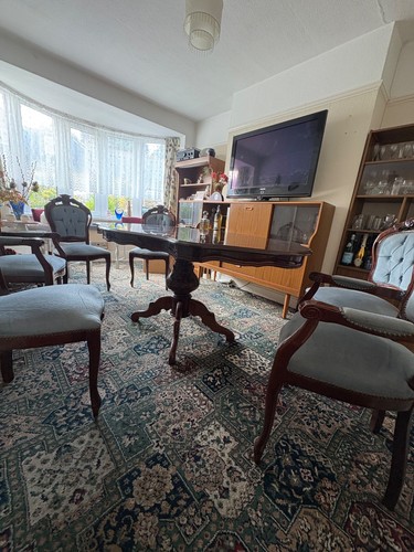 Dining table and chairs used - dining,