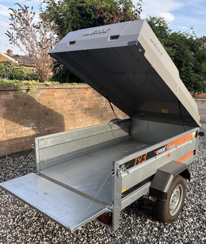 Erde 193 trailer with jockey - erde,
