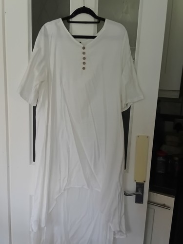 New ladies white dress - new,