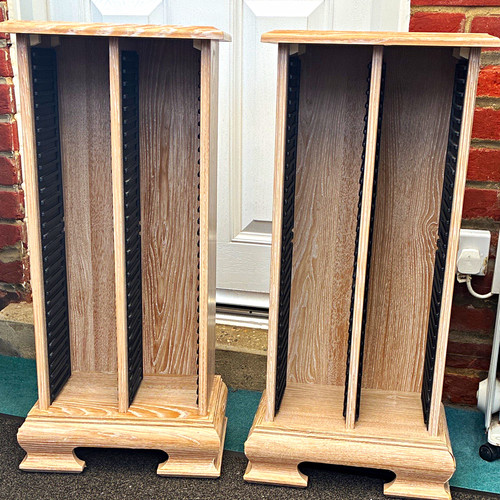 Pair freestanding storage - cd,