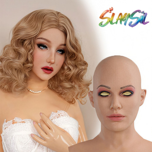 Silicone mask female - silicone,