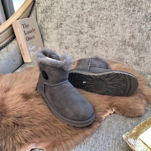 Premium mini button - button, ugg