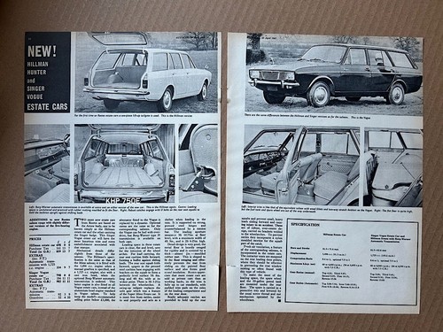 Hillman hunter estate - hunter,