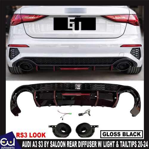 Rs3 look rear bumper - look, diffuser
