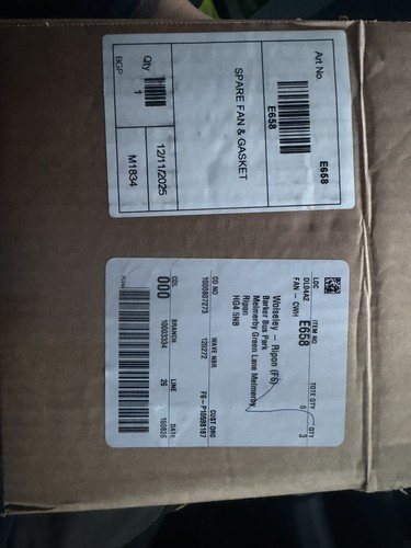 Andrews e658 maxxflo - e658, fan