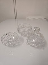 Three Crystal Bowls
