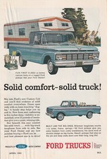 Vintage print 63 ford - ad, `63