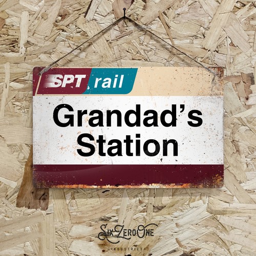 Personalised spt railway train - personalised,