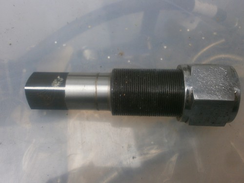 Velocette head stock nut and - head,