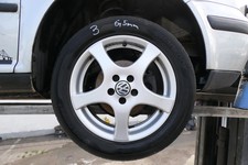 1x Wheeled alloy rim Golf 4 VW