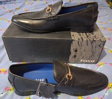 Firetrap Mens Leather Black