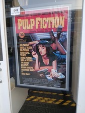 Pulp Fiction, framed Uma