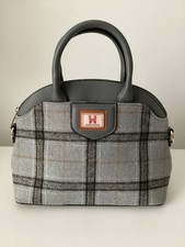 Grey Tartan Handbag Strathurie