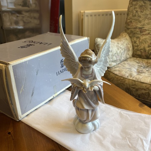 Lladro 6131 angel peace - lladro,