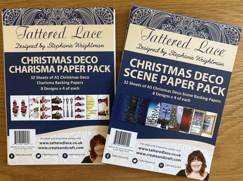 Tattered lace deco - tattered,