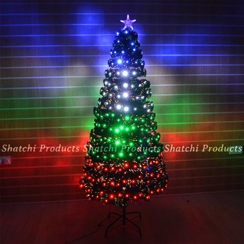6ft led fiber optic - optic, christmas