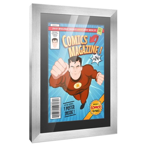 Comic frame for silver age - comic,