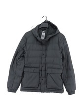 Nike Men's Coat M Grey Polyester with Other Puffer Jacket