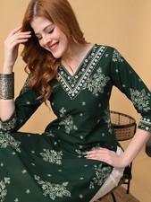Indian women green - indian,