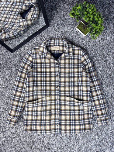 Sézane virgin wool - wool, plaid