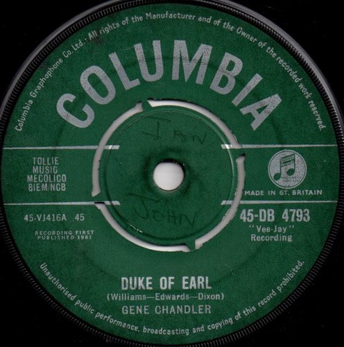 Gene chandler duke - chandler, of