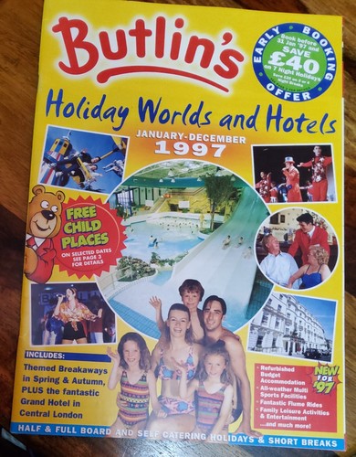 1997 butlins summer holiday - butlins,