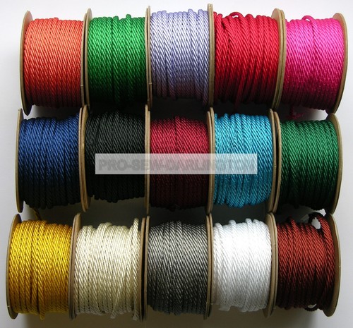 Barley twist cord rope 5mm - cord,