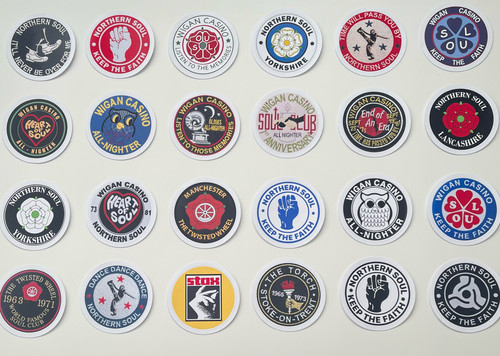 Northern soul indoor stickers - northern, soul,