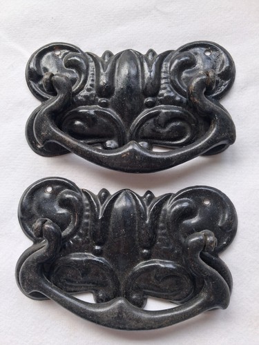 Pair salvaged vintage - a,