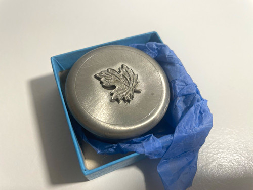 Pewter leaf design small - leaf,