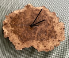 Scottish Oak Burr clock