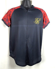 Siksilk Black Fitted Rose Zip