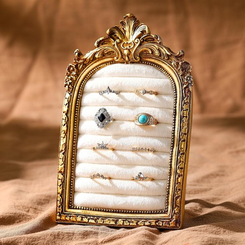 Vintage ring holder arch - vintage,